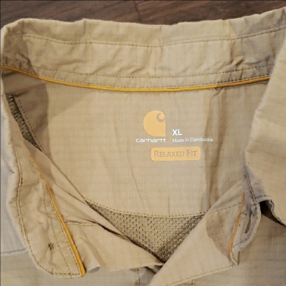 Carhartt Button Down Force Mandan Shirt, Size XL - Picture 6 of 7